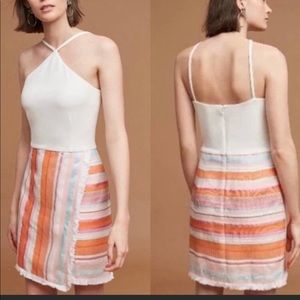 ANTHROPOLOGIE Kalyn Halter Dress by Hutch